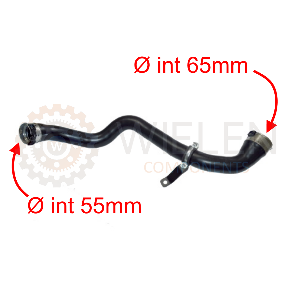 MANICOTTO INTERCOOLER TUBO TURBO ARIA IN PLASTICA PER NISSAN QASHQAI II 1.5 DCI 144602443R