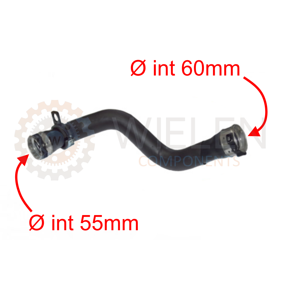 MANICOTTO INTERCOOLER TUBO TURBO ARIA IN PLASTICA RENAULT MEGAN SCENIC 1.6 DCI 144603264R