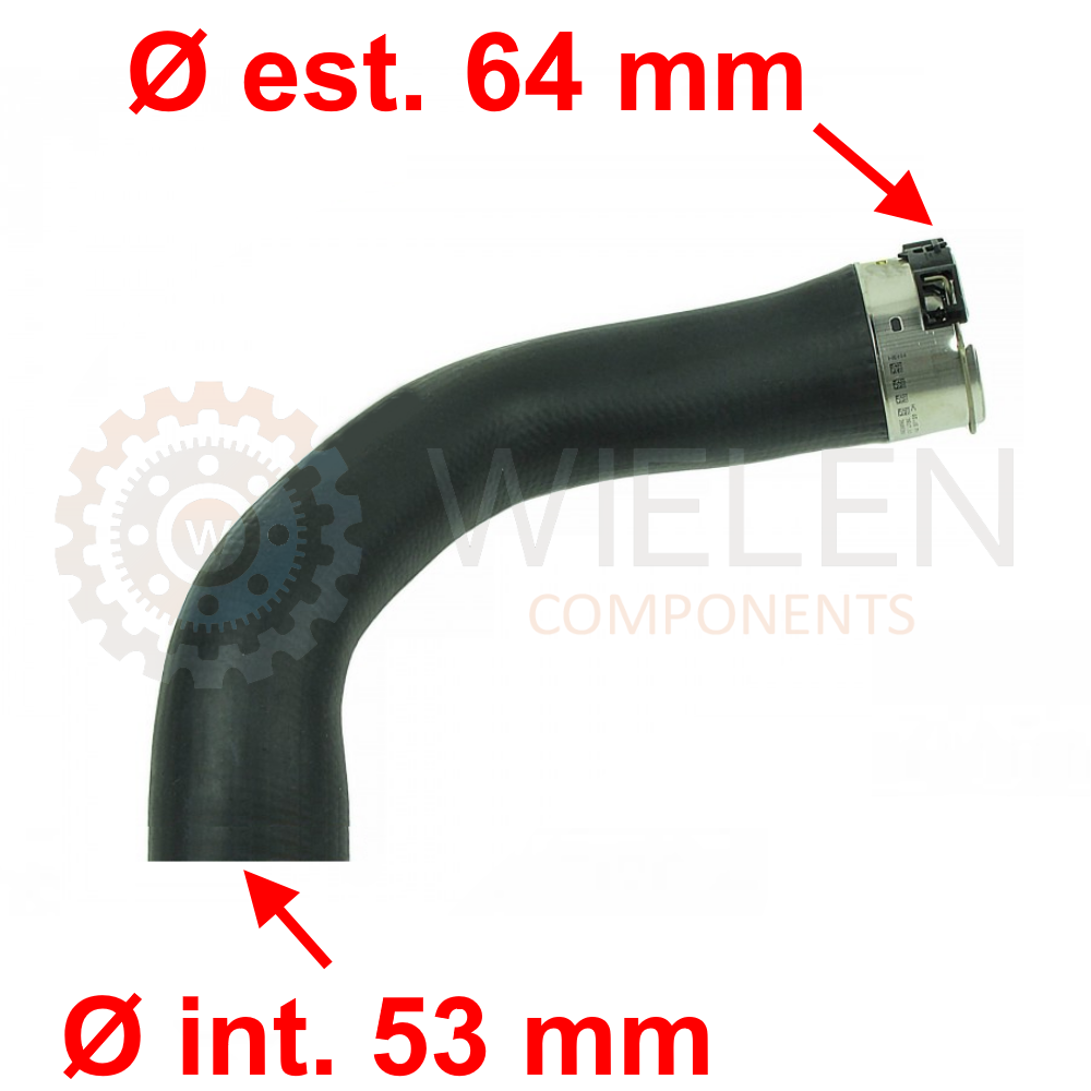 Manicotto Intercooler Renault W15663H