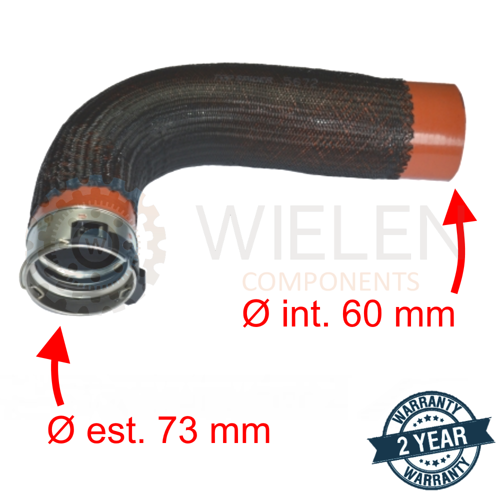 Manicotto Intercooler Nissan W15672H