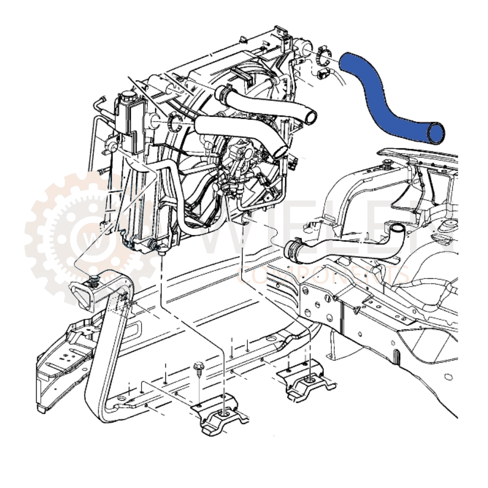 Manicotto Intercooler Jeep W16454H