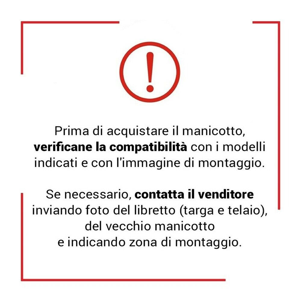 Manicotto Aspirazione Mercedes-Benz W148897H