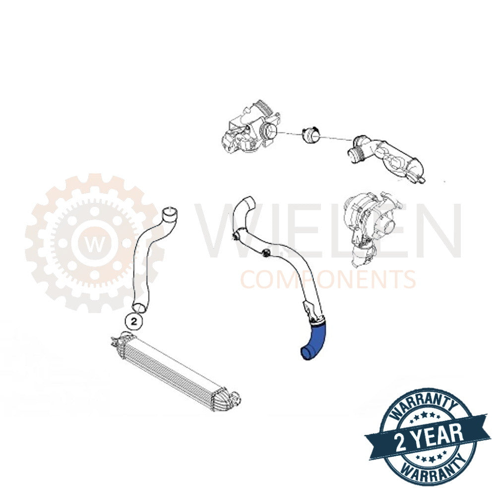 Manicotto Intercooler Mini W164451H