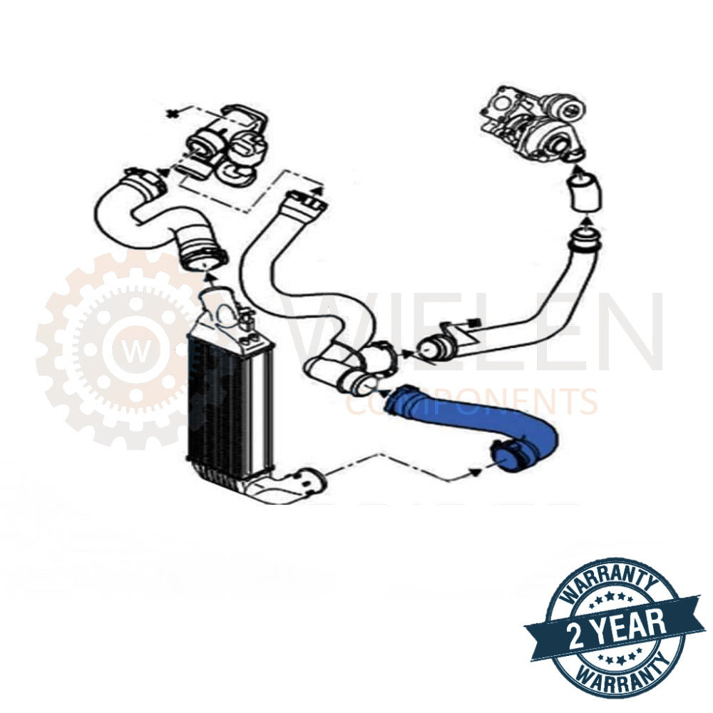 Manicotto Intercooler Fiat W17089H