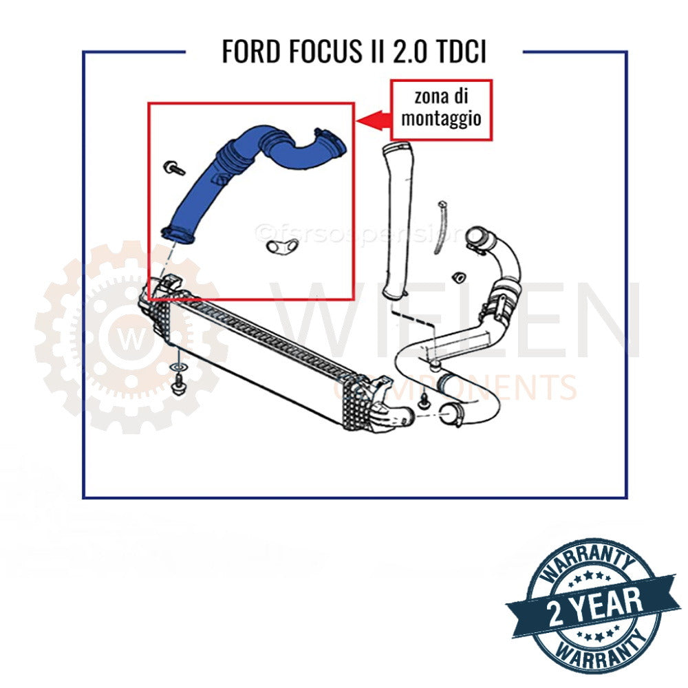 Manicotto Intercooler Ford W17078H