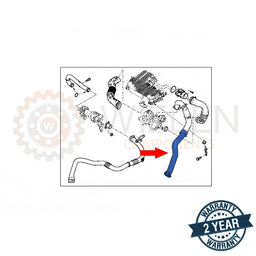 Manicotto Intercooler Dacia W181801H