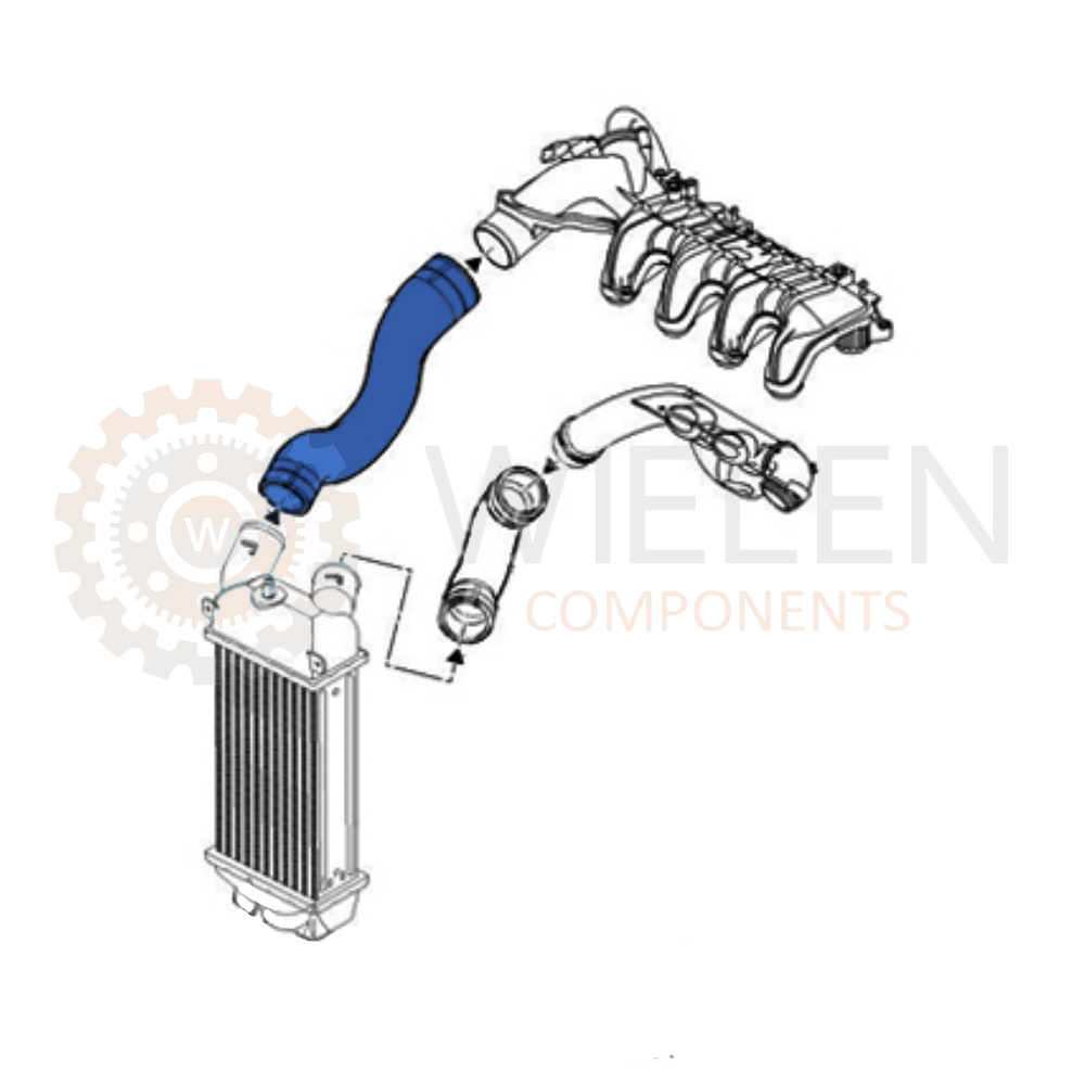 Manicotto Intercooler Citroën W16118H