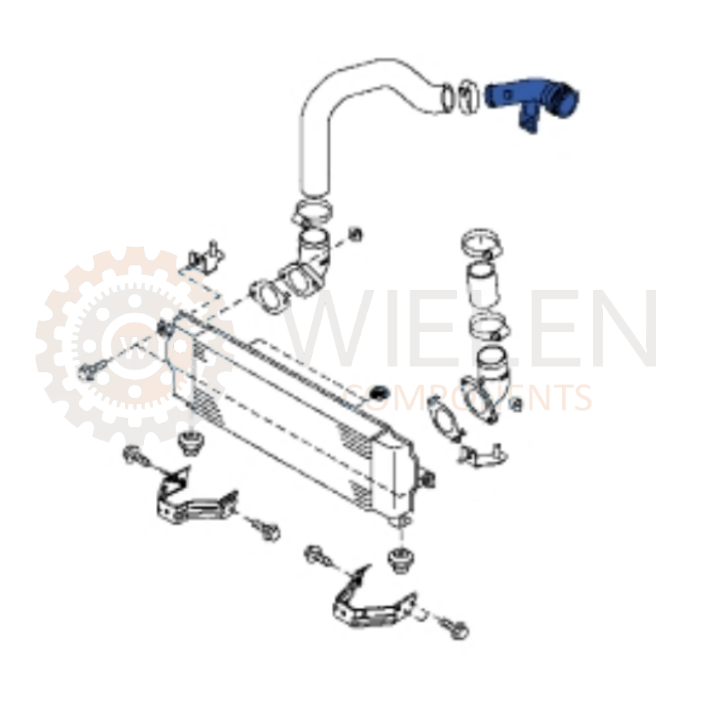 Manicotto Intercooler Nissan W144153H