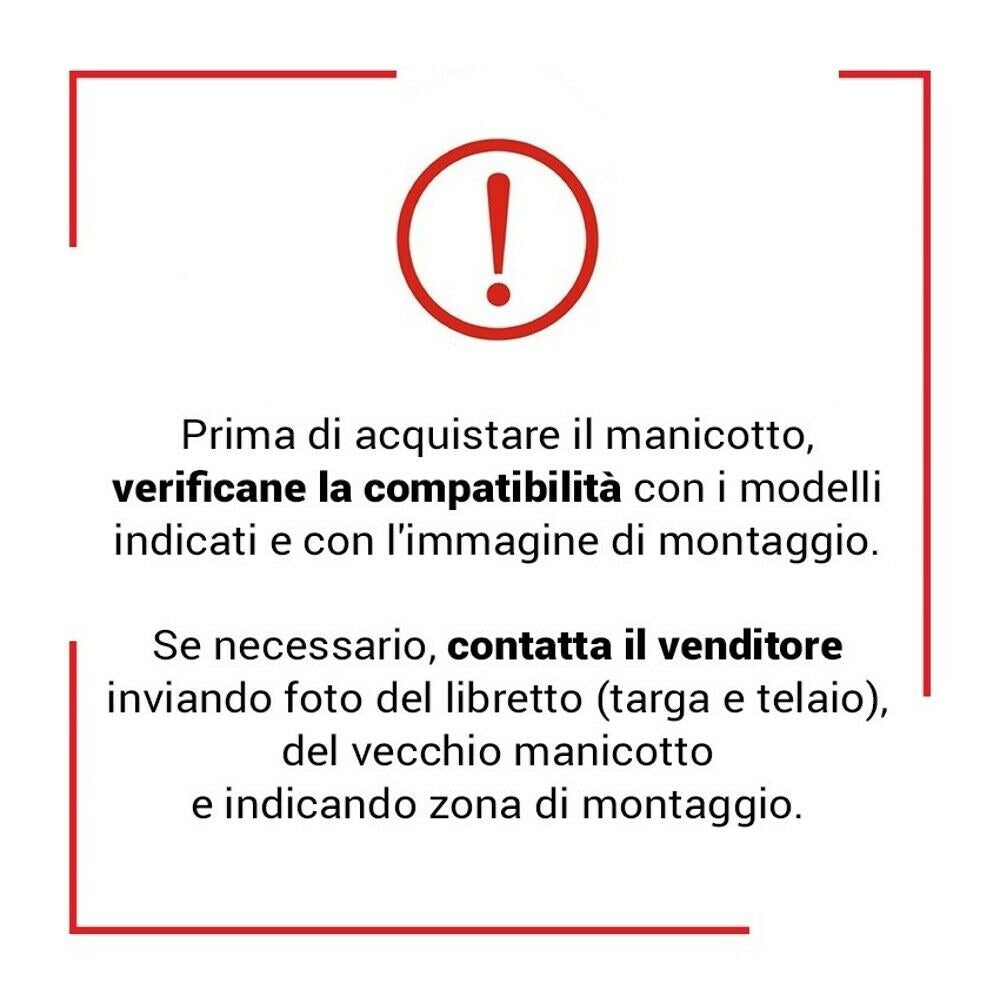 Manicotto Intercooler Iveco W12011H